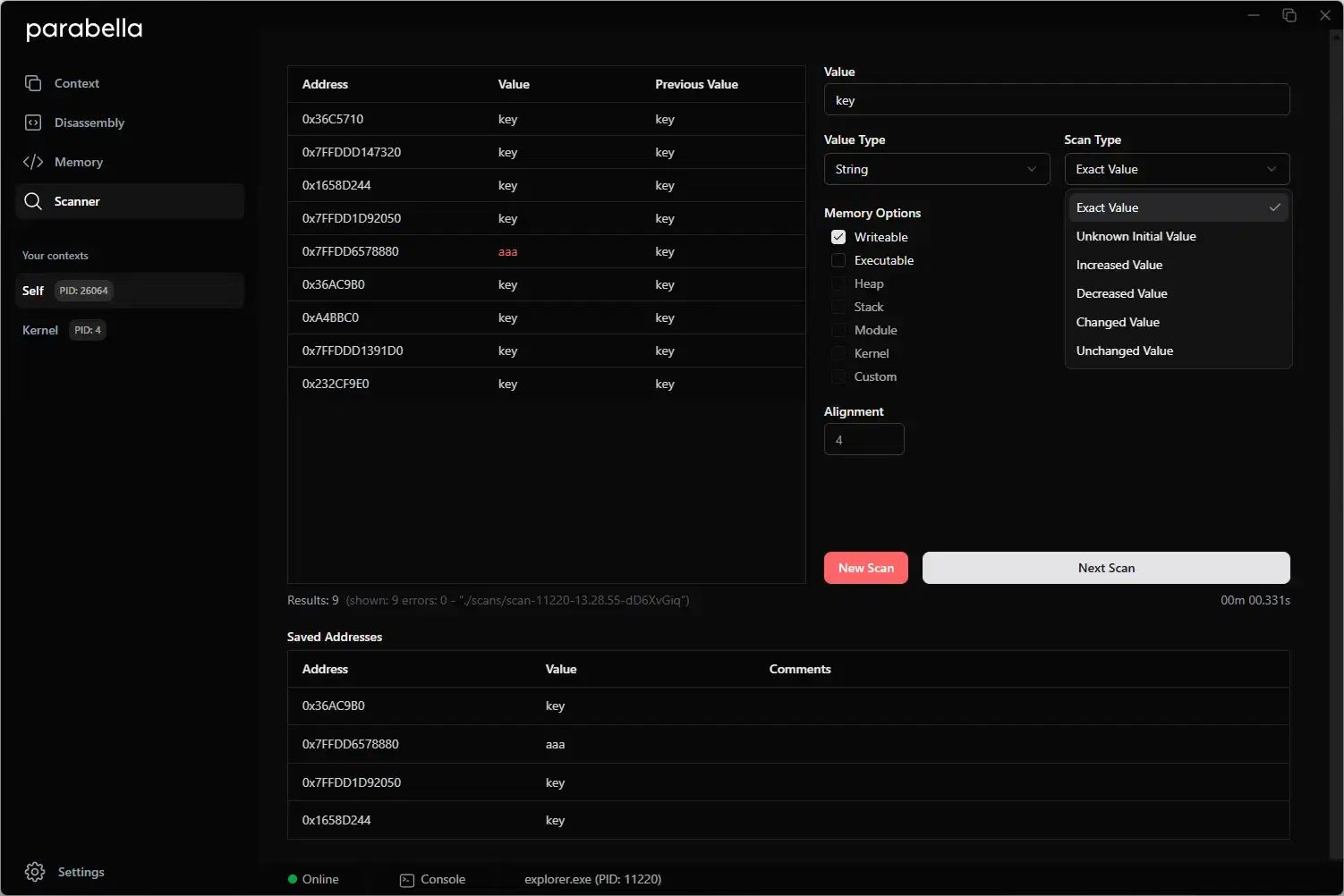 HyperRE Hypervisor Memory Scanner